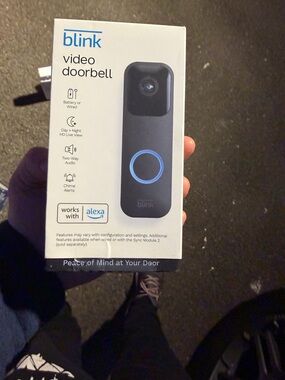 Blink Video Doorbell in Black